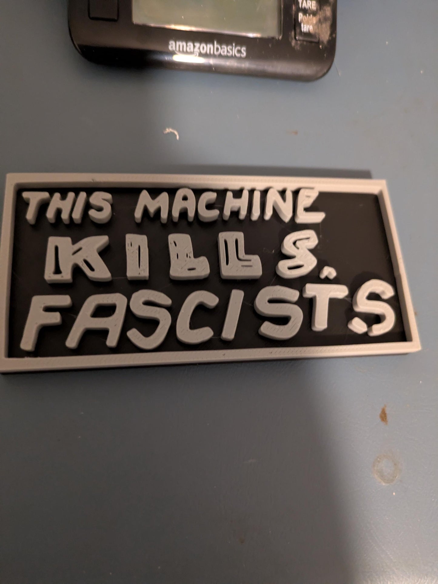 This Machine Kills Fascists 3d printed magnet
