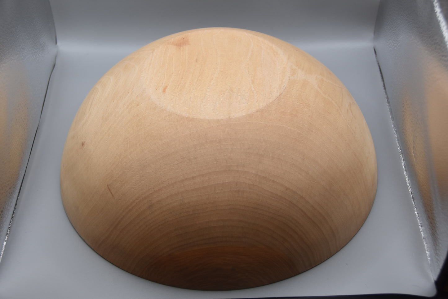 Artisan Hand-Turned Sycamore Centerpiece Bowl