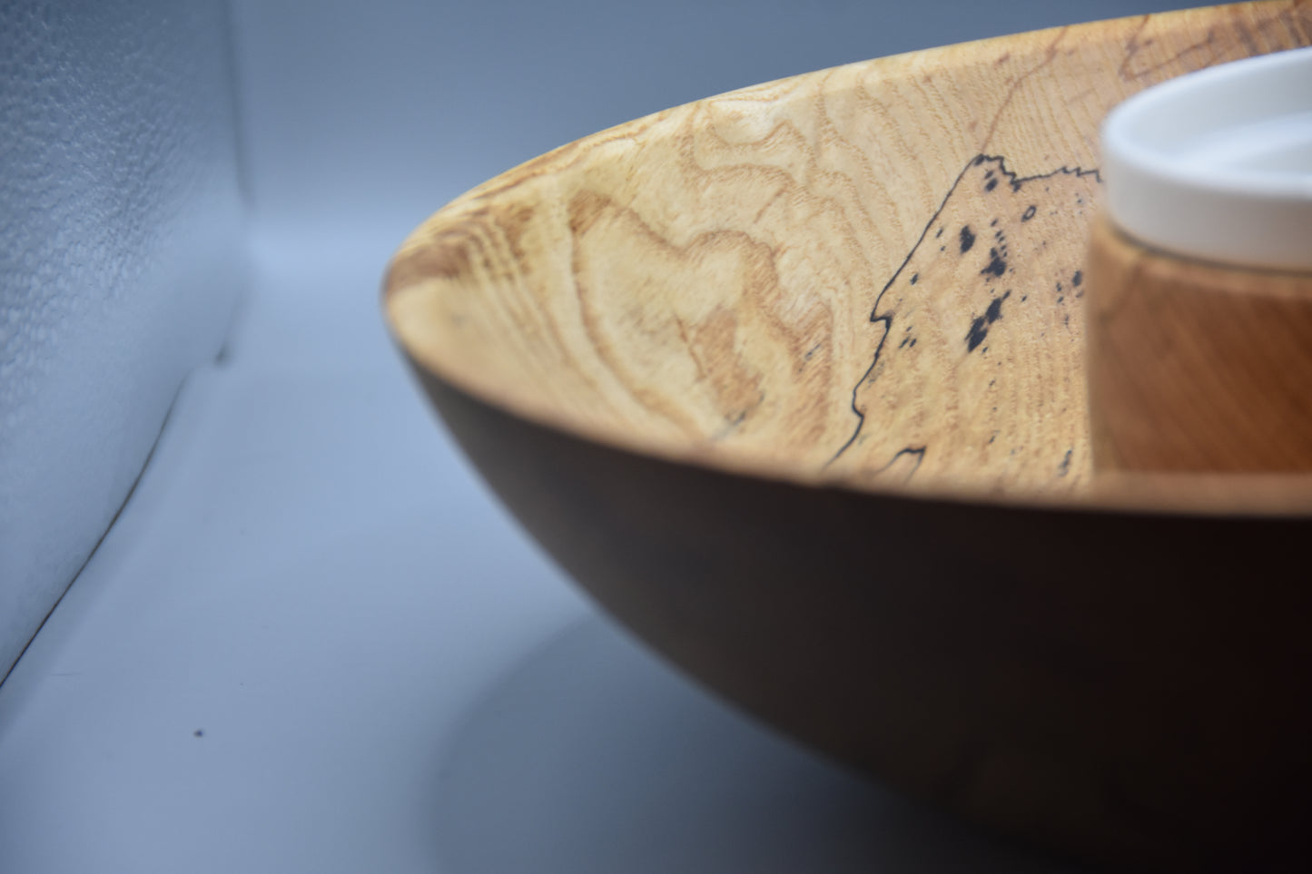 The "Storm Center" Spalted Ash Chips & Dip Set