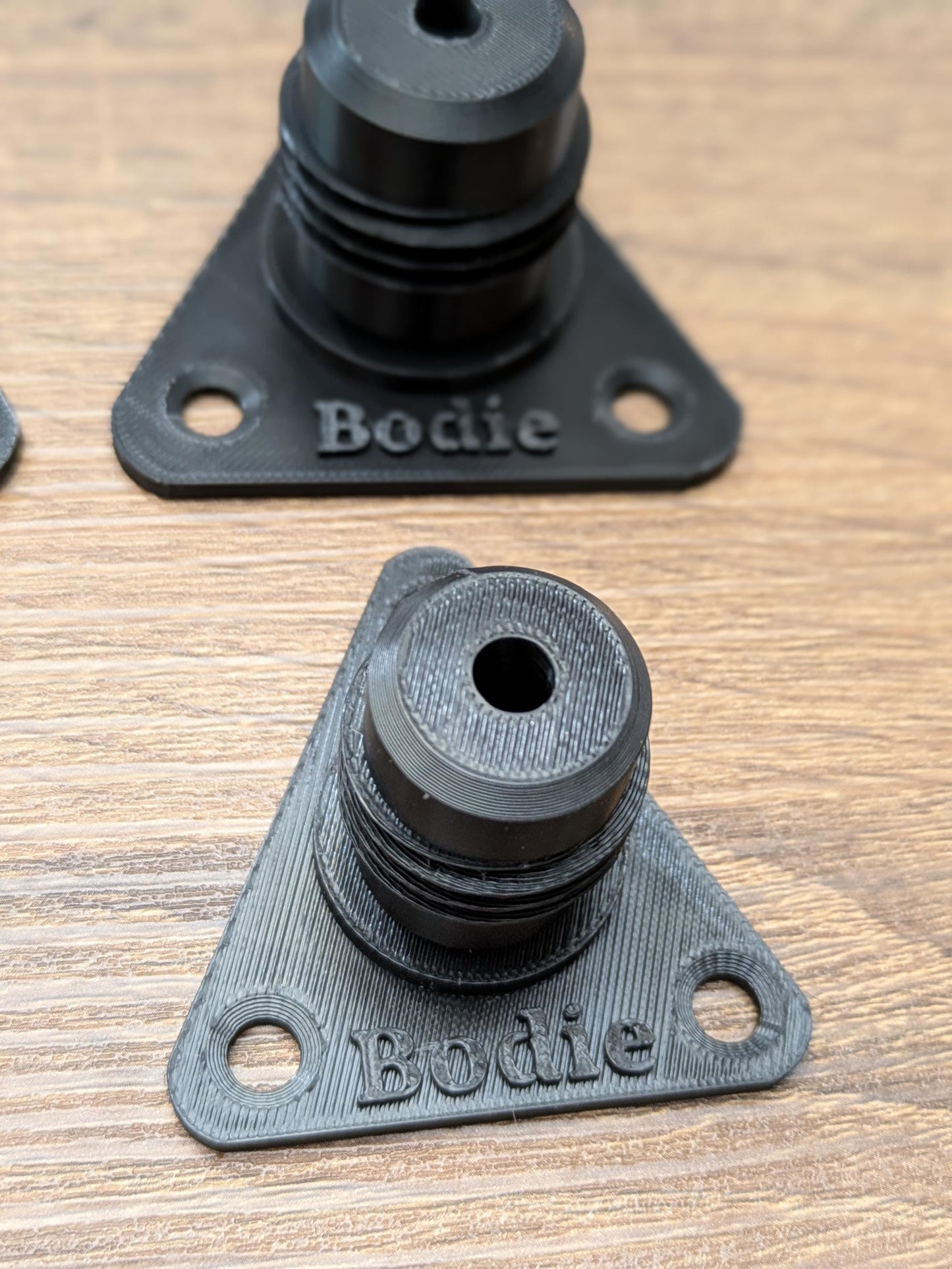 Set of 5 lathe chuck and face plate wall mounts
