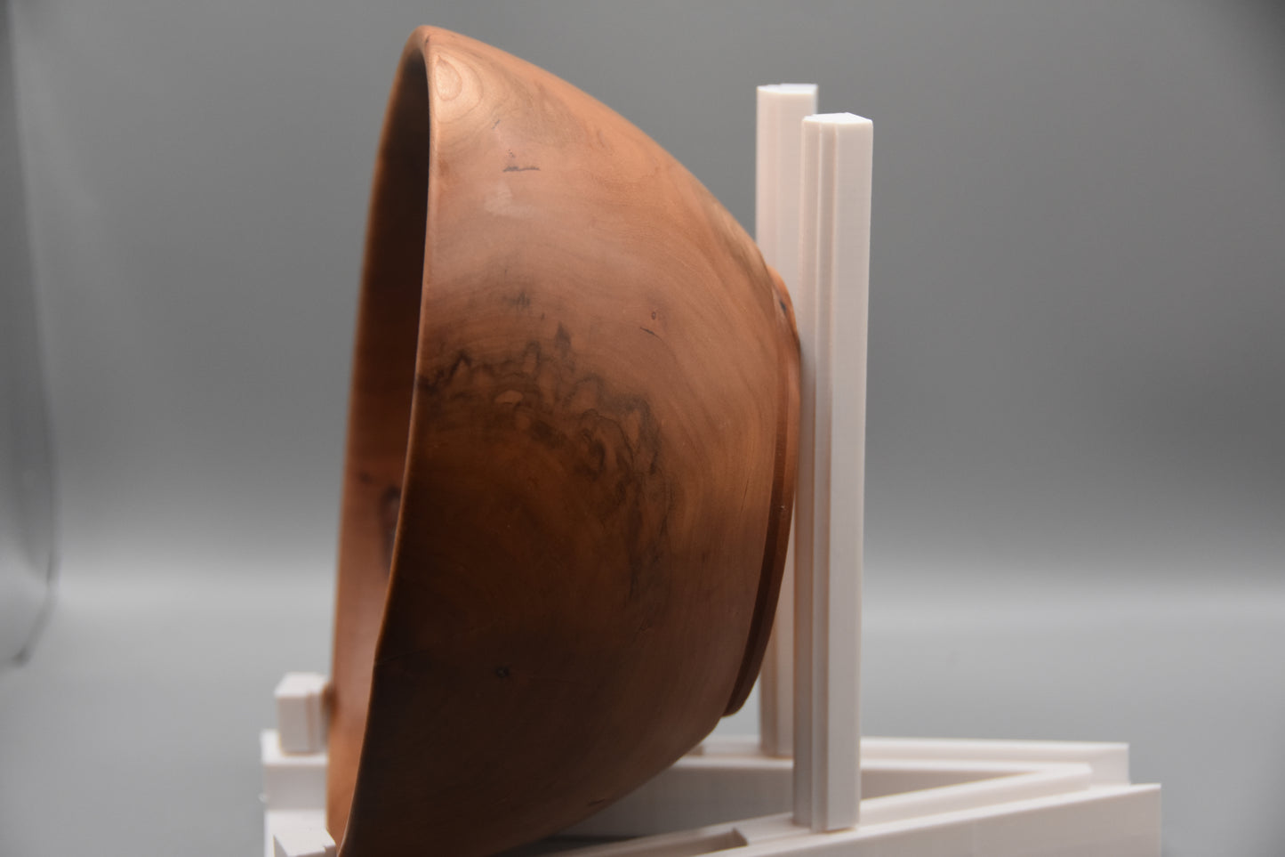 7.5" Cherry Wood Bowl with Natural Knot Details