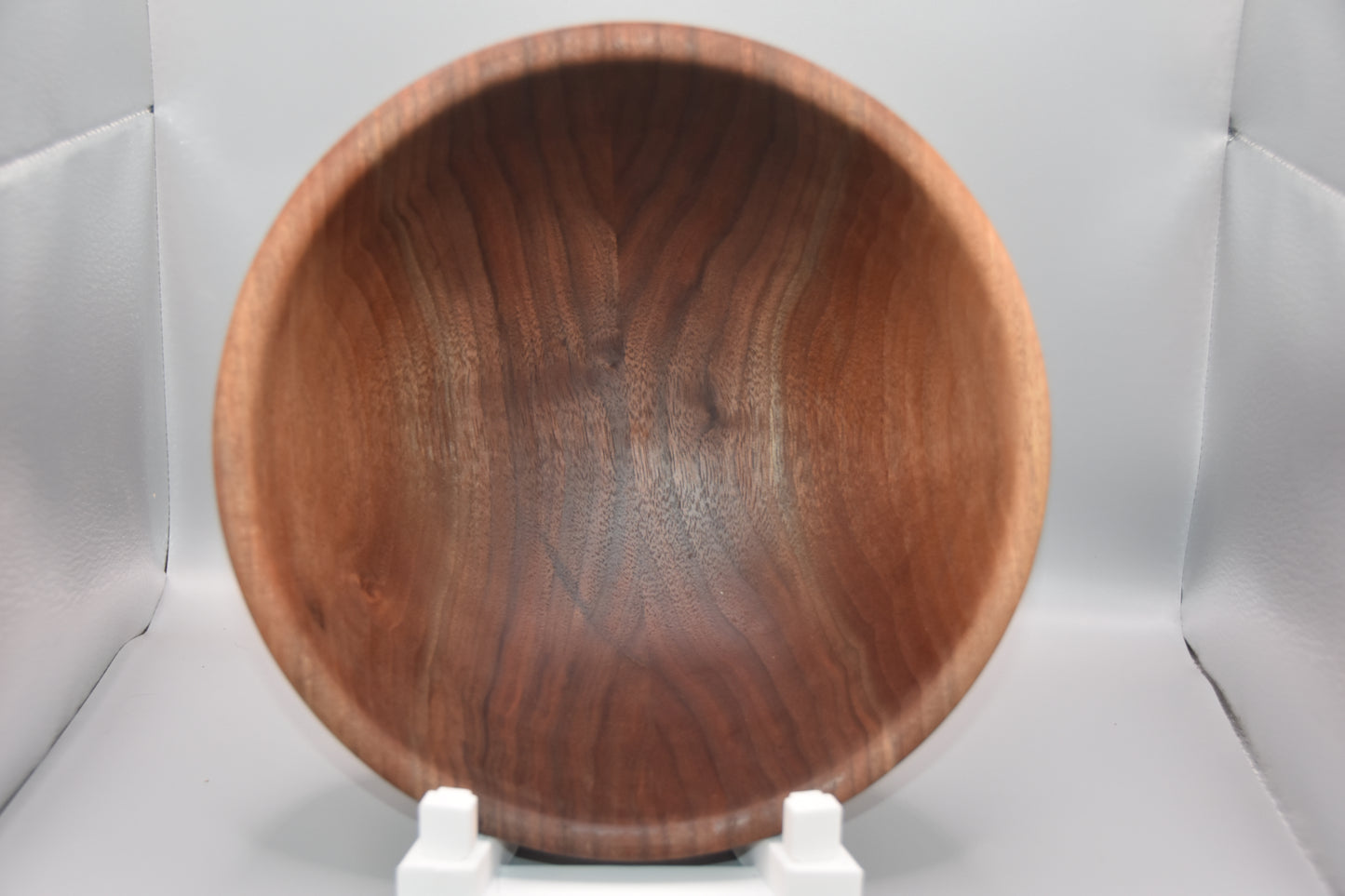 9" Book-Matched Walnut Bowl with Sapwood & Heartwood