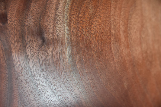 9" Book-Matched Walnut Bowl with Sapwood & Heartwood