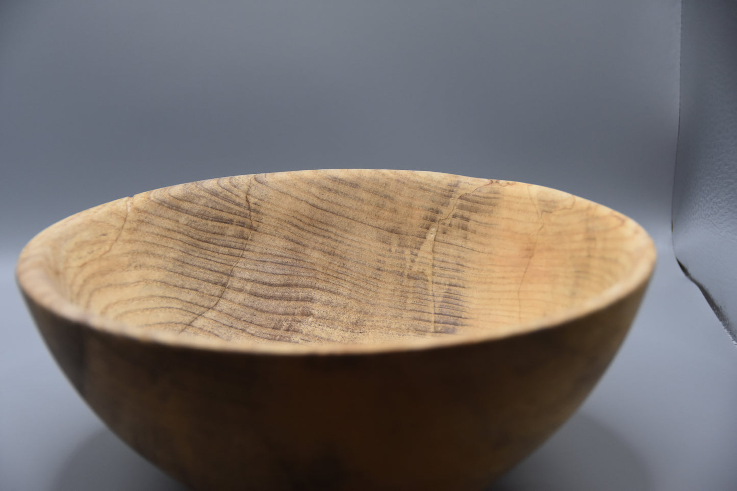 Two Face Spalted Food Safe Ash Bowl