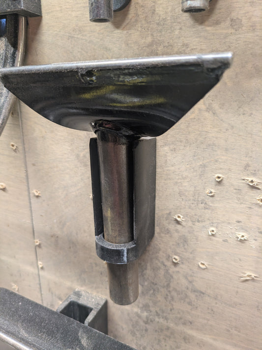 Tilt and Out: Wall mounted holder for long post tool rests five pack