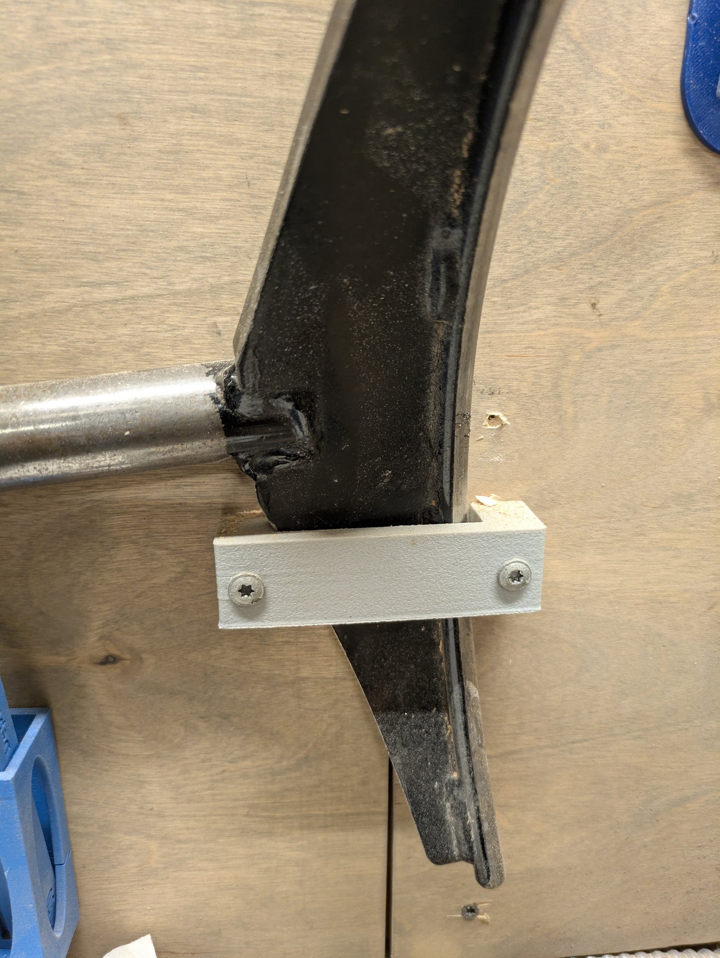 Organize the Curves: 3D Printed Curved Tool Rest Wall Holder - 3 Pack